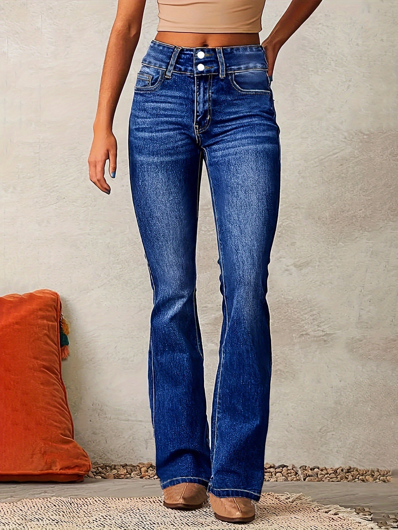 Lori | High-Waisted Flared Jeans