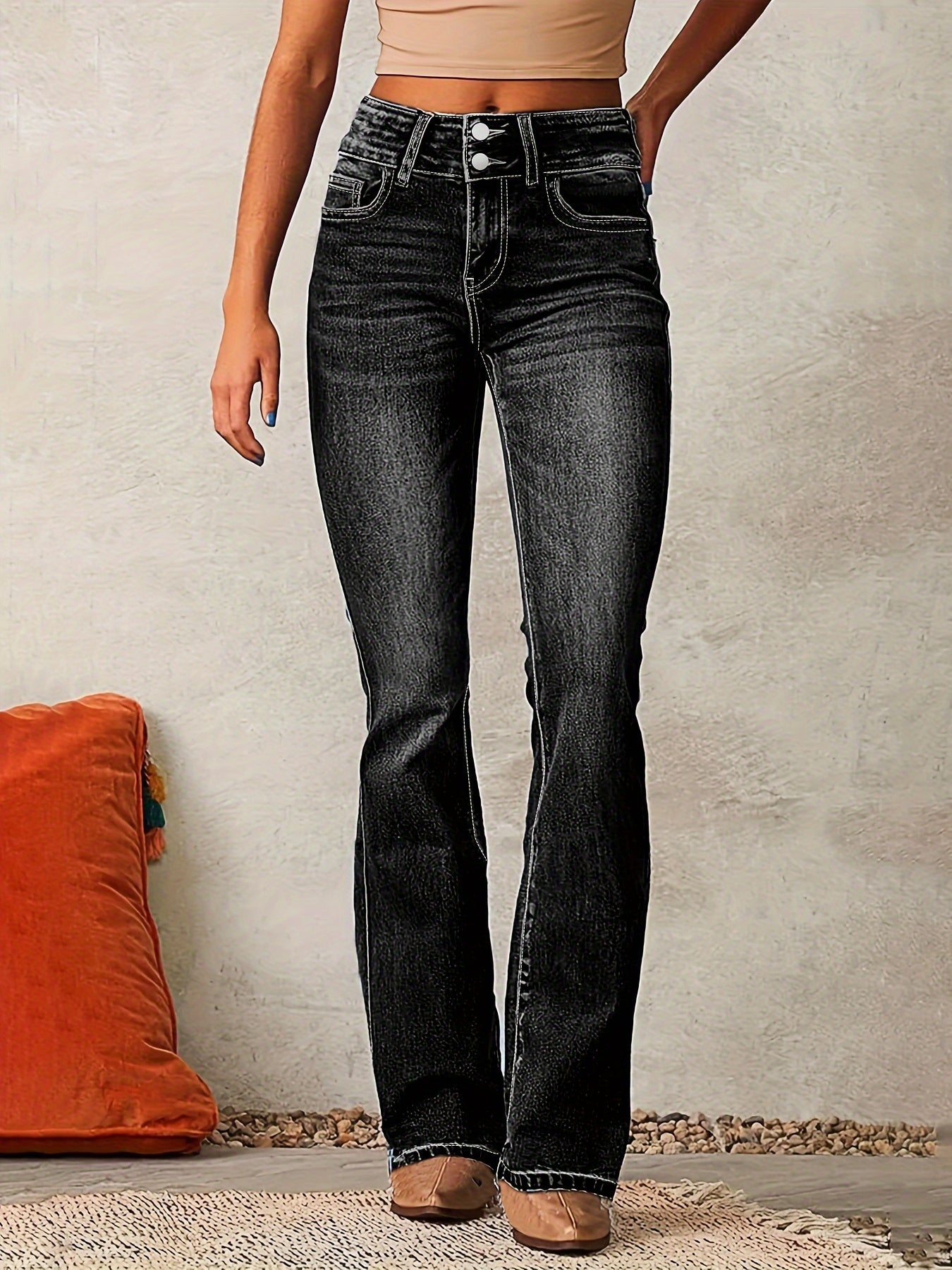 Lori | High-Waisted Flared Jeans