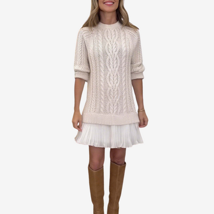 Gaëlle Knitted Sweater Dress