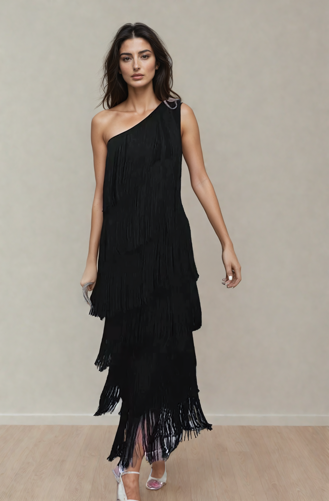 Valeria | Boho Dress with Fringes