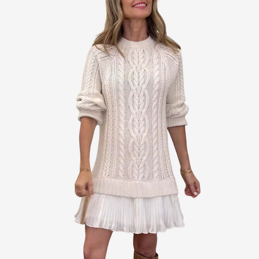Gaëlle Knitted Sweater Dress