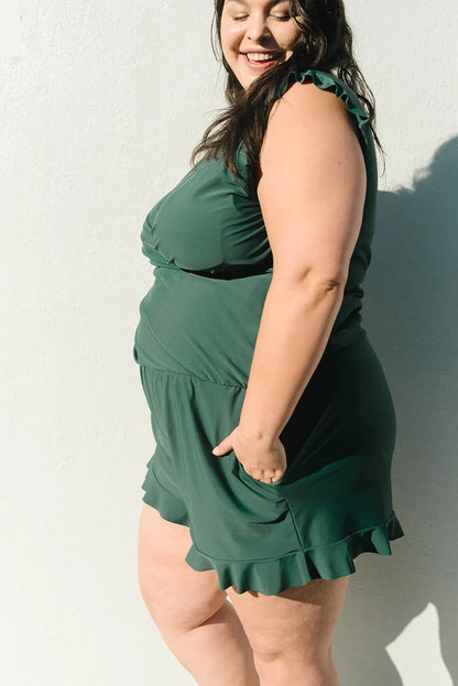 Jedda – Swimsuit with Ruffles and Bust Support