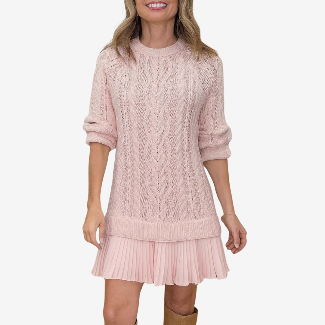 Gaëlle Knitted Sweater Dress
