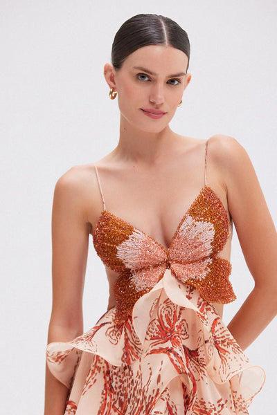 Nahia | Ruffle Dress