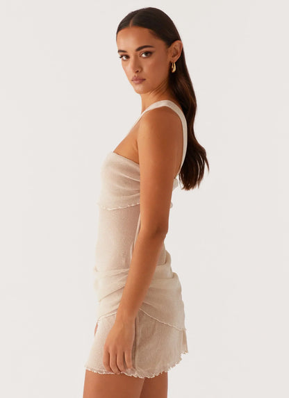 Aria | Mesh Mini Dress