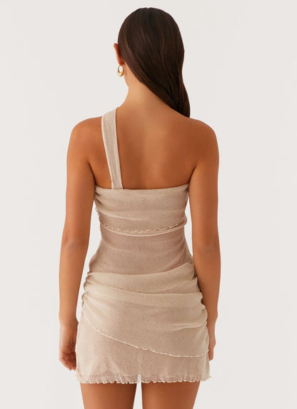 Aria | Mesh Mini Dress