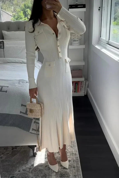 Matilda | Knitted Midi Dress