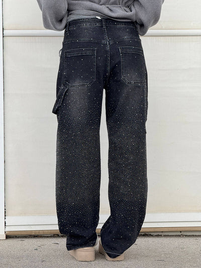 Zahara - Balloon Carpenter Shine Denim Jeans