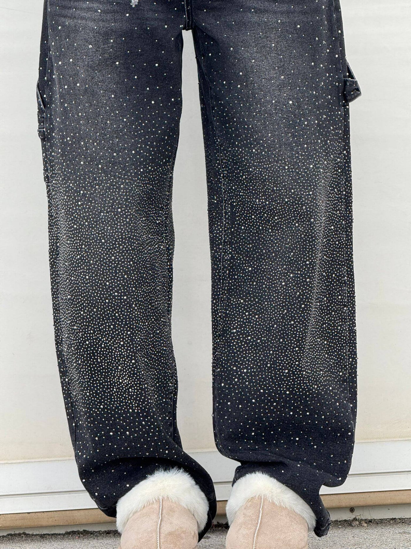 Zahara - Balloon Carpenter Shine Denim Jeans