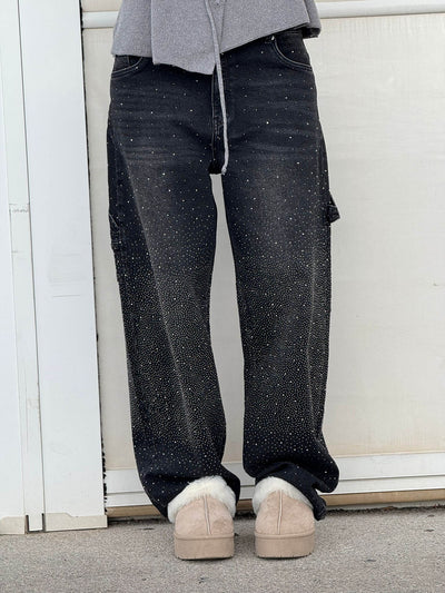 Zahara - Balloon Carpenter Shine Denim Jeans