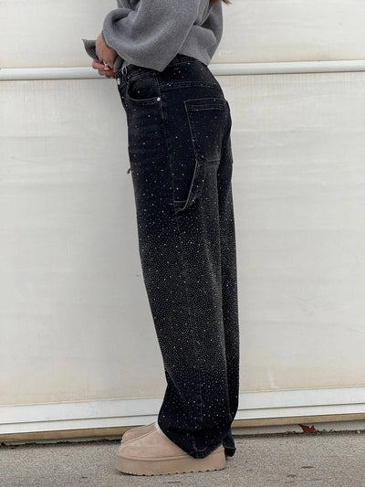 Zahara - Balloon Carpenter Shine Denim Jeans