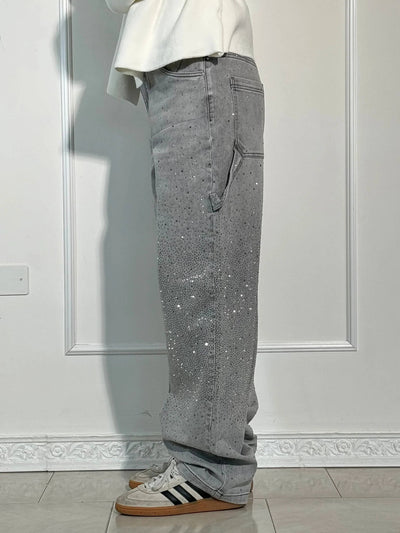 Zahara - Balloon Carpenter Shine Denim Jeans