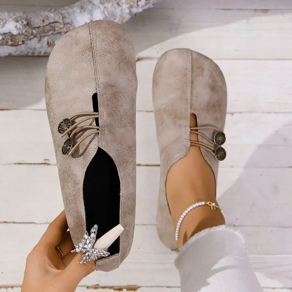 Evie Soft Suede Women's Orthopedic Loafers