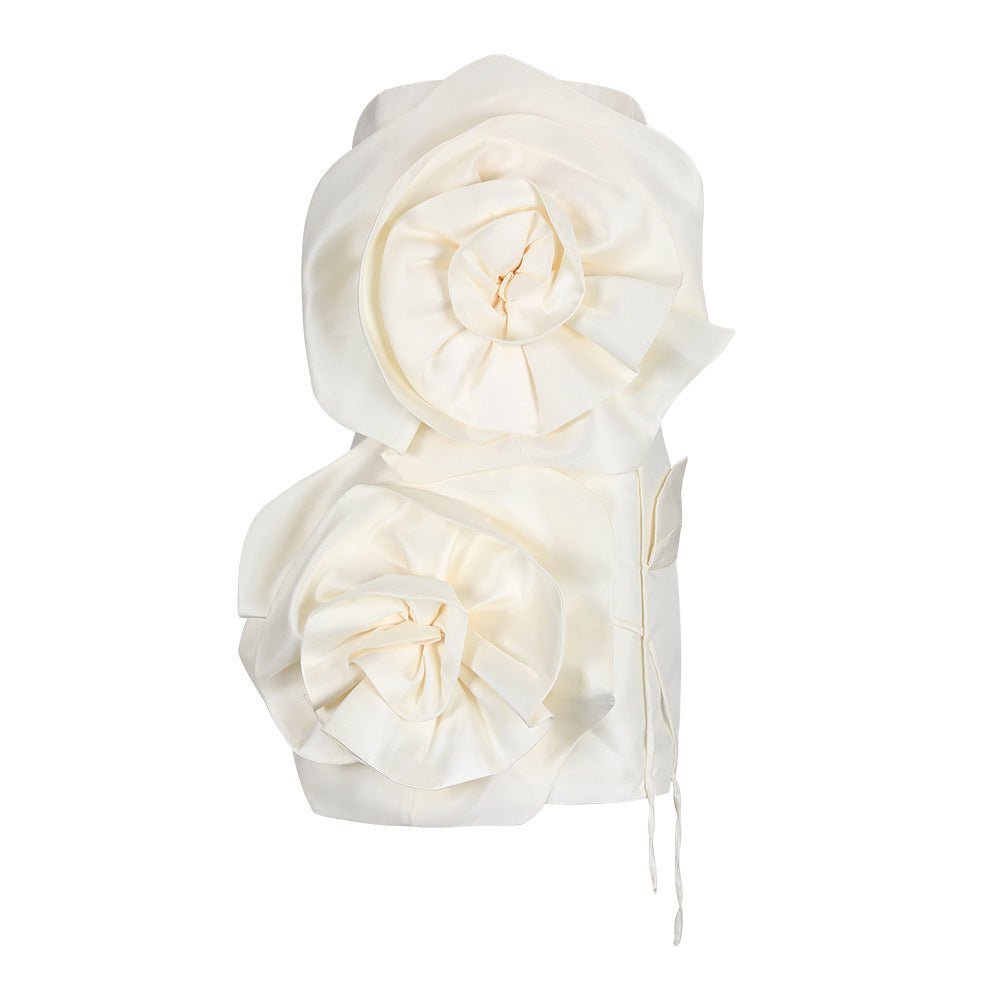 Alana | Flower Mini Dress