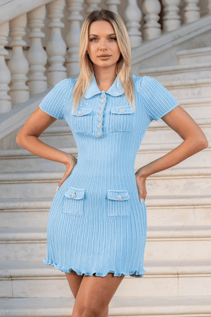 Ariella | Ribbed Mini Dress