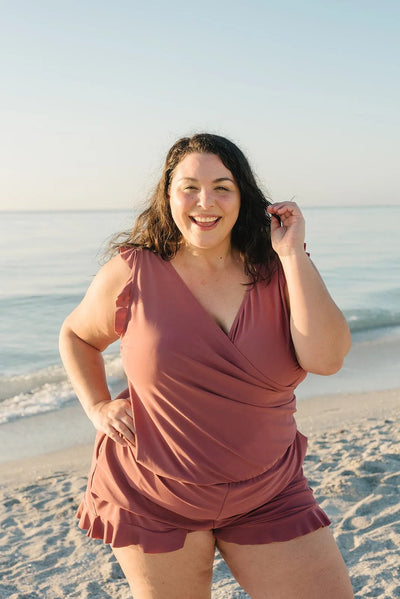 Jedda – Swimsuit with Ruffles and Bust Support