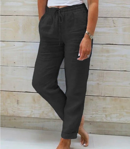 Camila | Casual Chic Straight Trousers