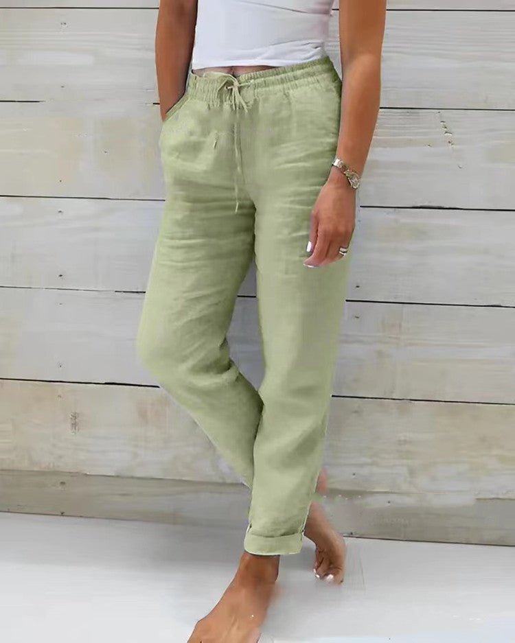 Camila | Casual Chic Straight Trousers