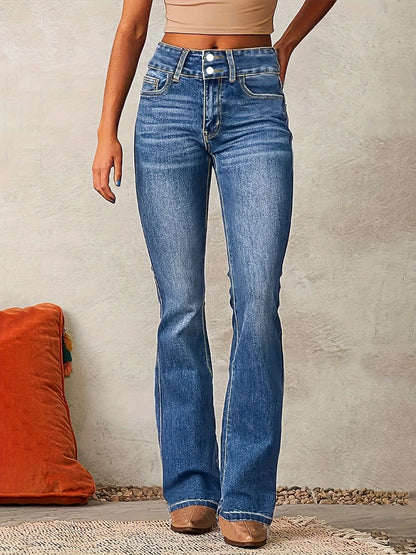 Lori | High-Waisted Flared Jeans
