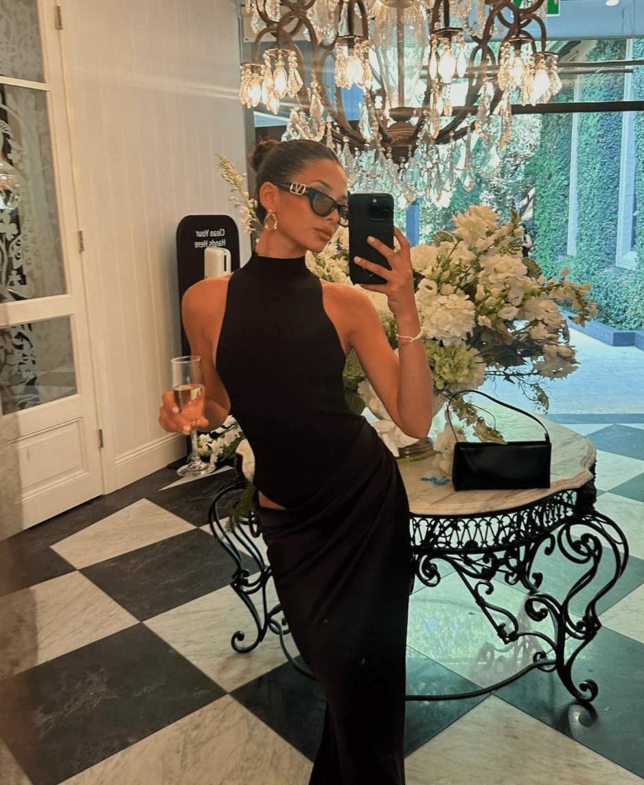 Faye | Asymmetrical Maxi Dress