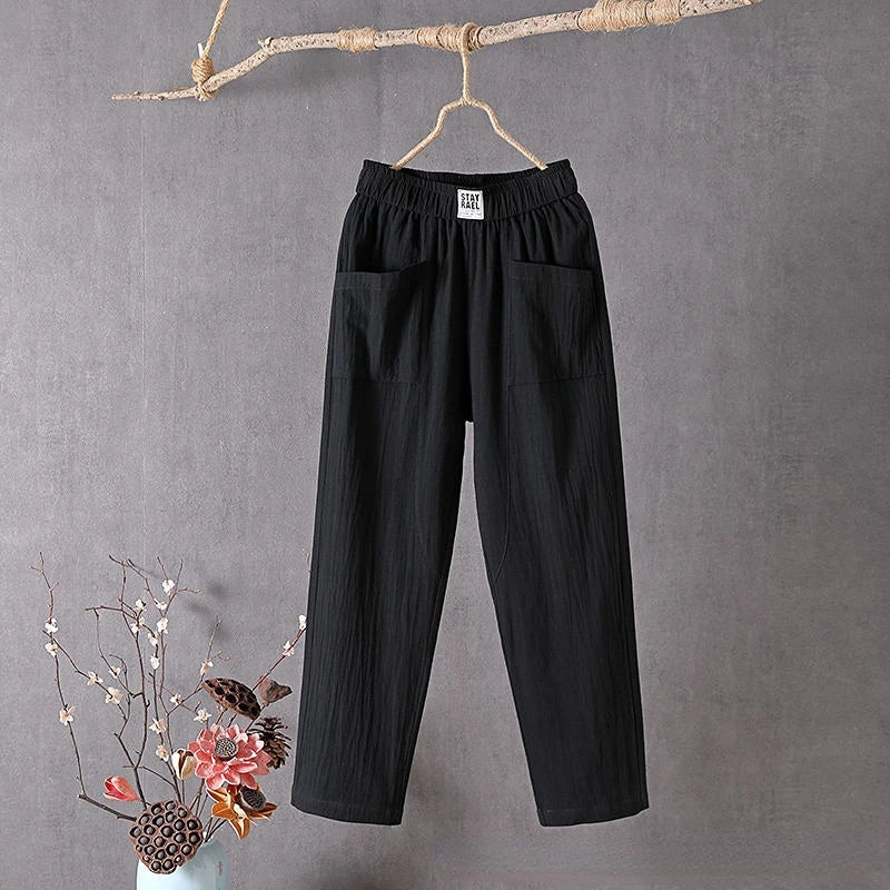 Paula | Loose-Fit High-Waisted Pants