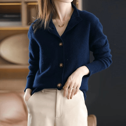 Evelyn | Knitted Cashmere Vest
