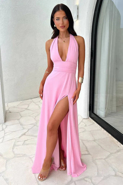Margo | Halter Maxi Dress