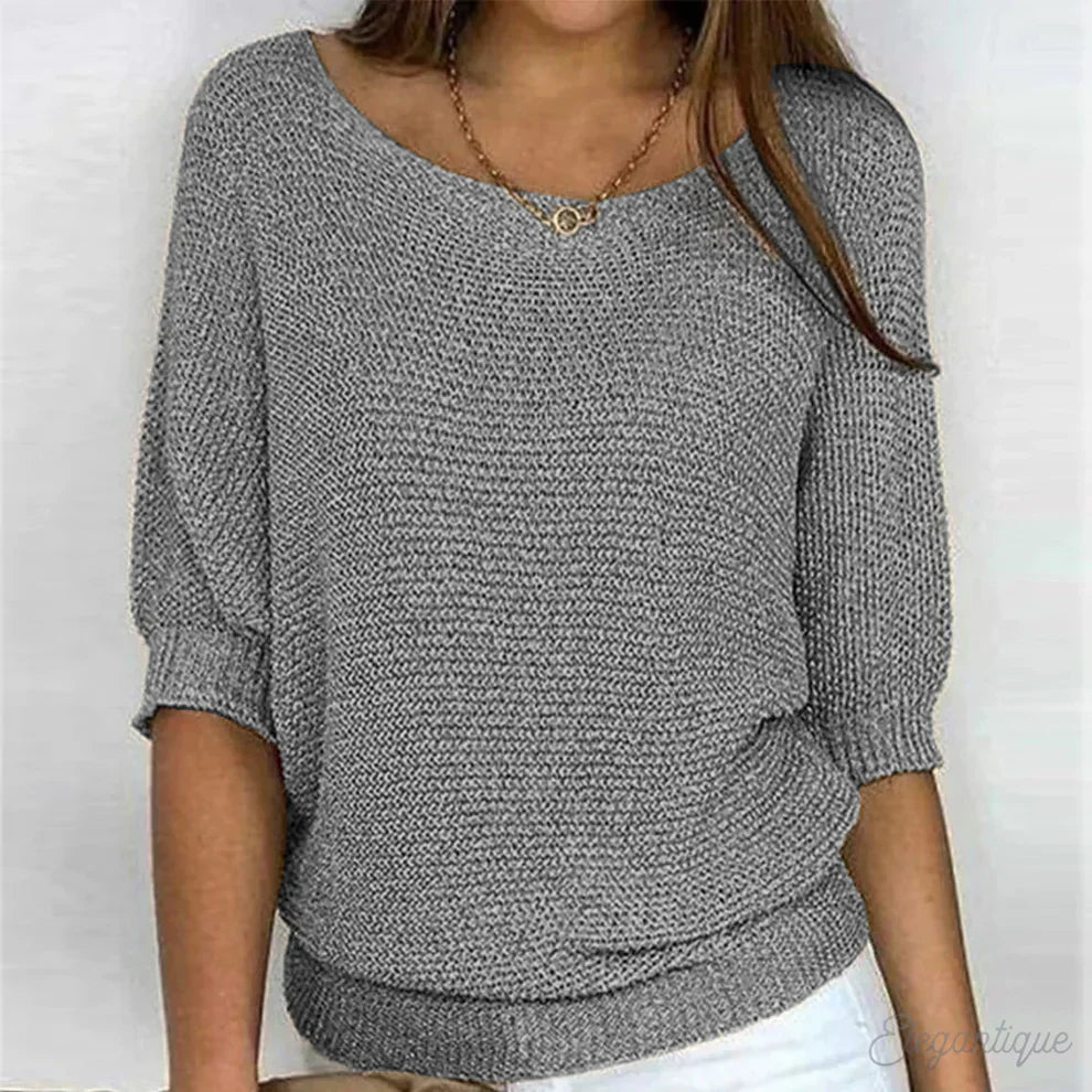 Eunice | Relaxed Knit Top