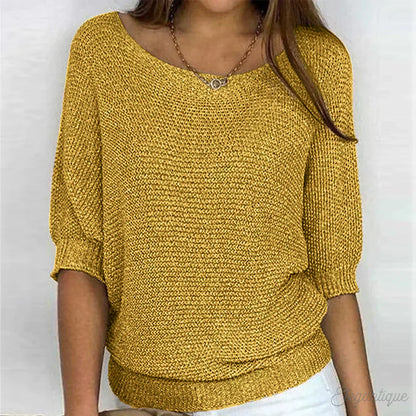 Eunice | Relaxed Knit Top