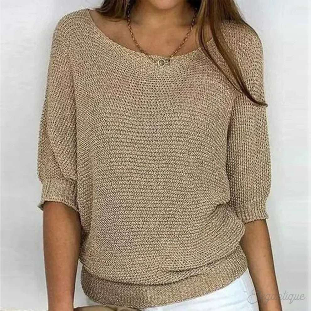 Eunice | Relaxed Knit Top