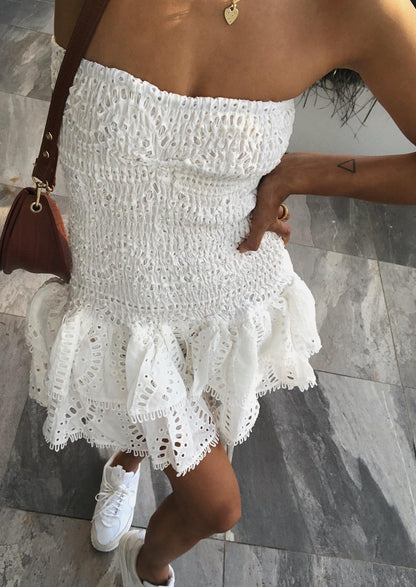 Victoria | Strapless Mini Dress