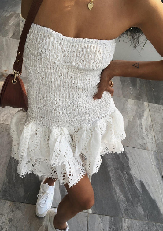 Victoria | Strapless Mini Dress