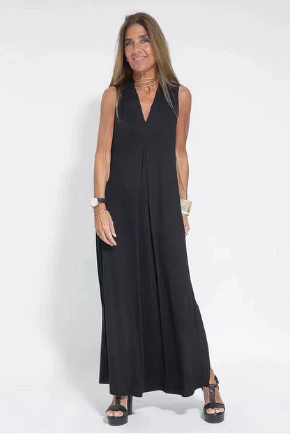 Ava | Elegant long dress + cardigan